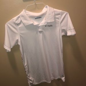 White quarter button up